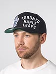 Бейсболка MITCHELL NESS арт. HP12863-TMLBLCK Toronto Maple Leafs NHL (черный)